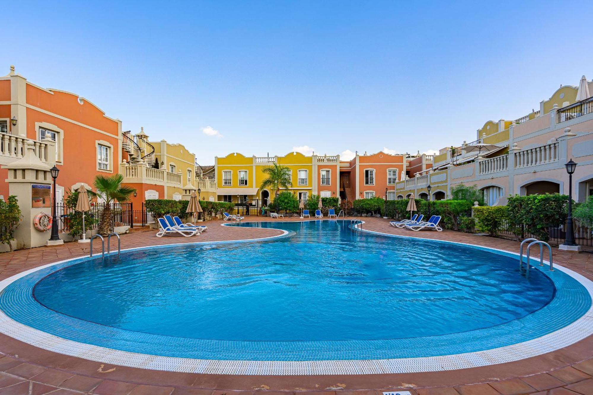 Paraiso Palm Mar Beautiful & Bright Renovated Apartment With Air Conditioning Kültér fotó